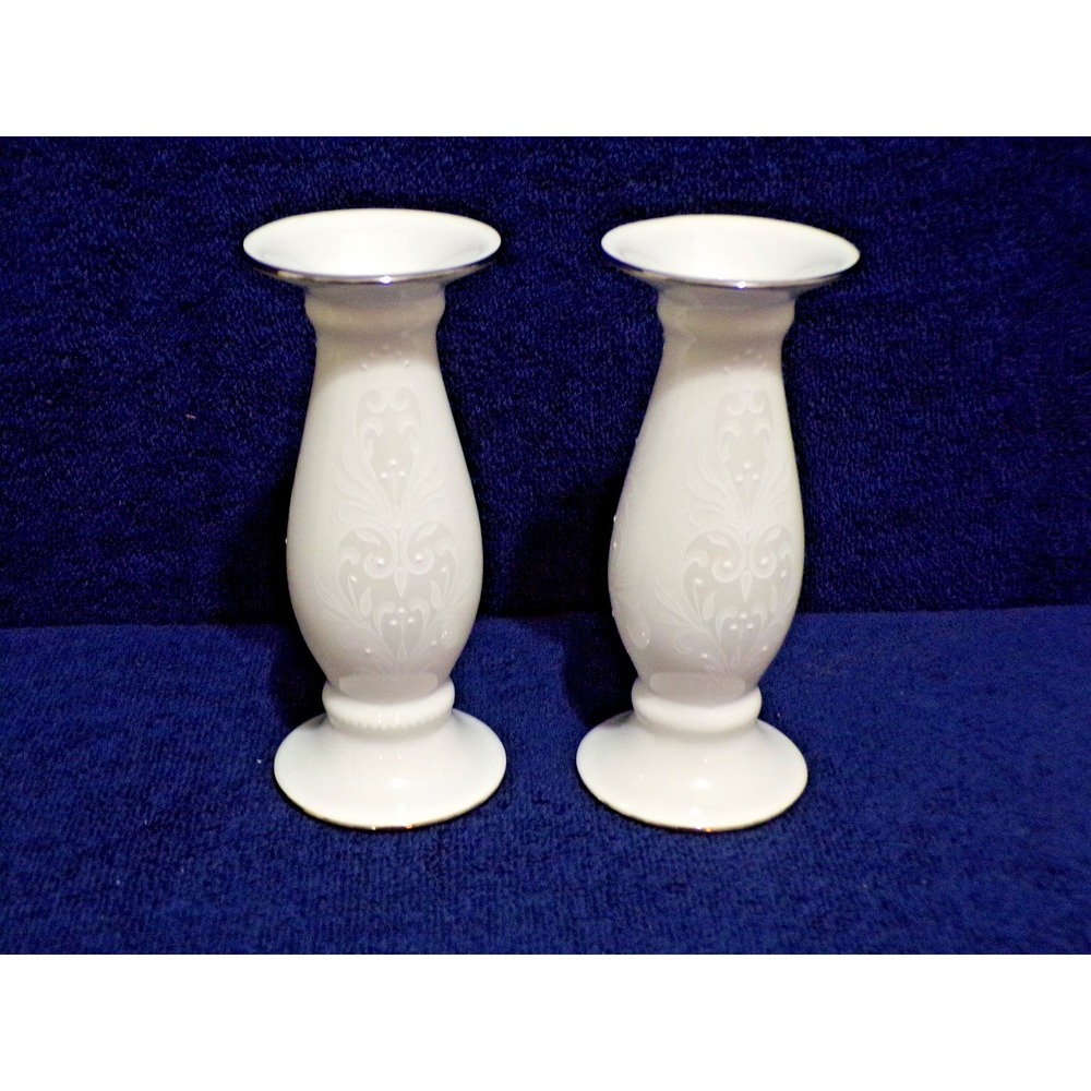 Lenox Wedding Promises Opal Innocence Love Is Patient Candle Holder Original Box